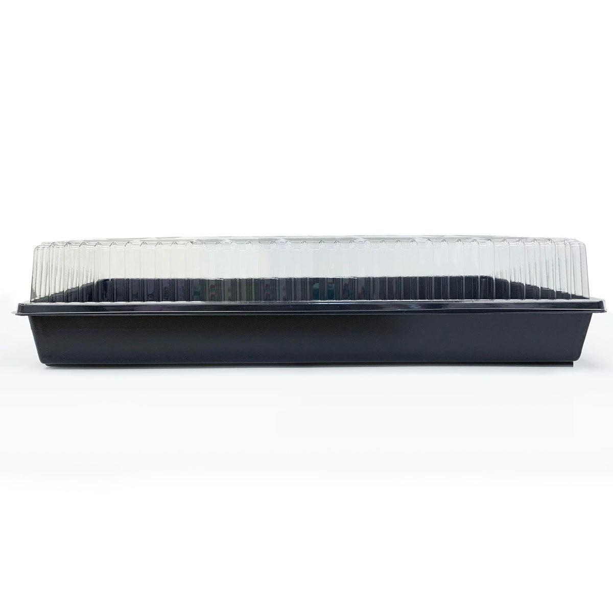 Jiffy Plant Germination Tray - Watertight, Lightweight - 10.75 x 21 in, 2 in Tall - 10-Pack - Plastic