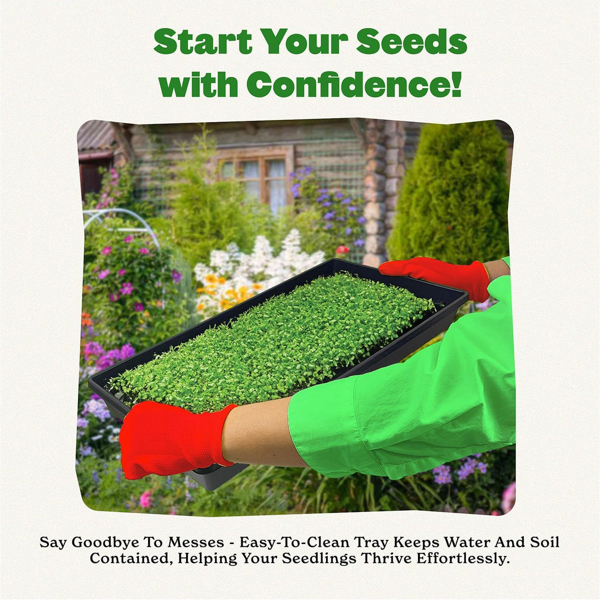 Epic Gardening 1020 Bottom Tray - Bottom-Watering Propagation Tray