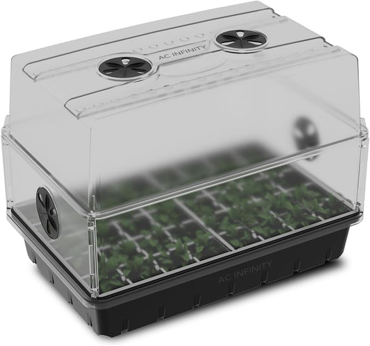 AC Infinity Humidity Dome 5x8, Heavy-Duty 3mm Seed Starter Propagation Kit