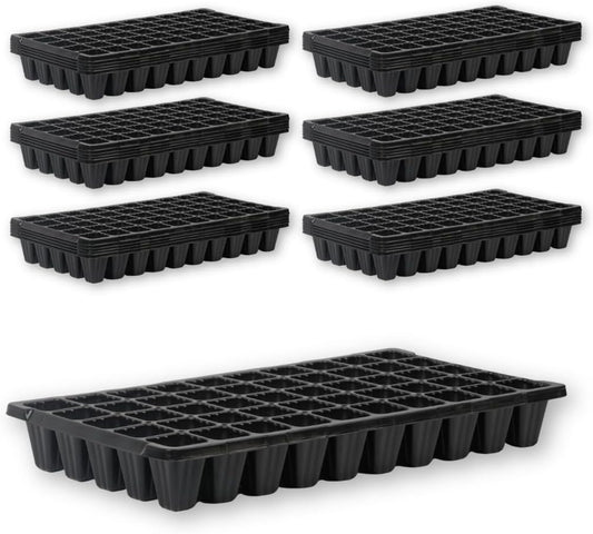 Bootstrap Farmer 50 Cell Seed Starting Trays Extra Strength, 5 Pack, Seedling Tray 1020 Inserts