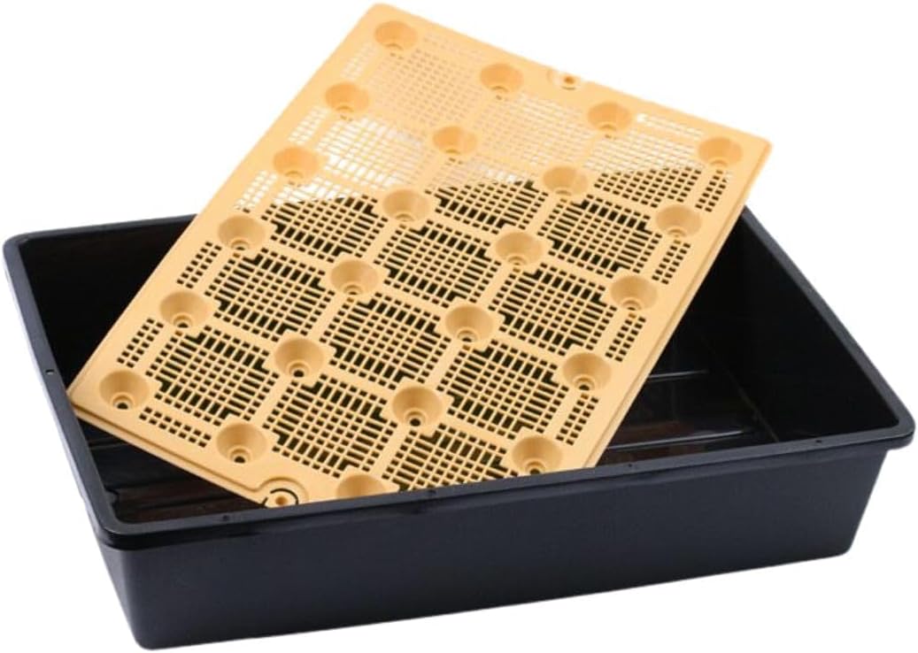 BeGrit Seed Starter Trays Durable Plant Trays 13x17inch Mesh Seedling Trays Perfect for Indoor, Outdoor, Greenhouses 5 Pack