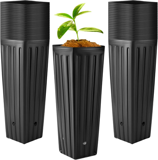 Nuenen Tall Tree Pot, Plastic Deep Nursery Pots