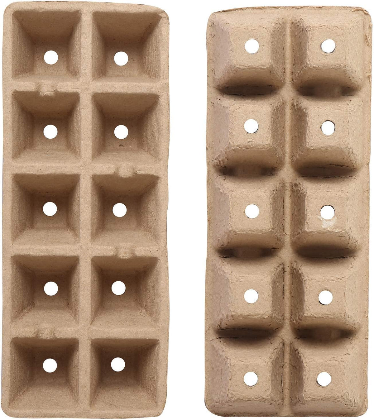 KEILEOHO 200 Cells Seed Starter Tray with 200 Labels, 20 Pack